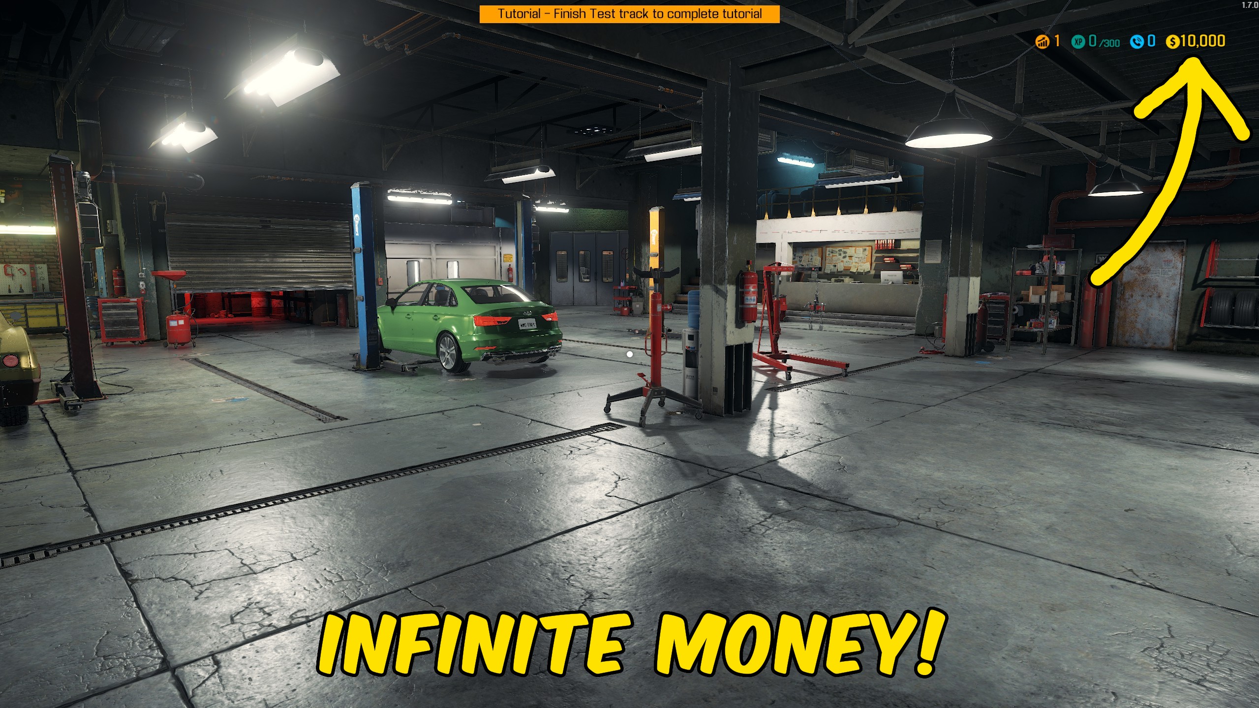 Car Mechanic Simulator 2018 — Give Money (screenshot 2)